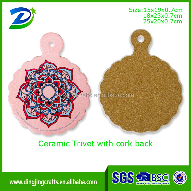 
Vantage Kitchen Trivet Holder Ceramic Tile Hot Plate for placing hot dishes on the dining table 