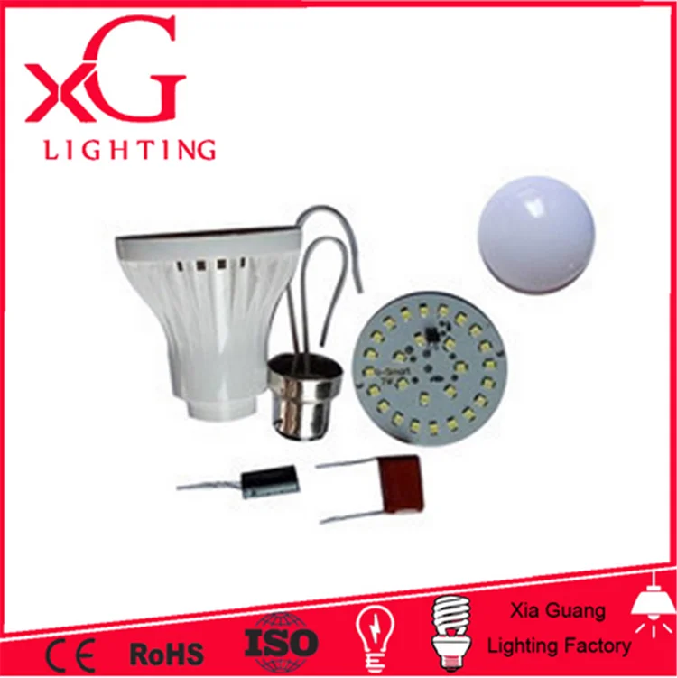 
5W 7W 9W 12W 15W 20W Cheap PP led bulb raw material 