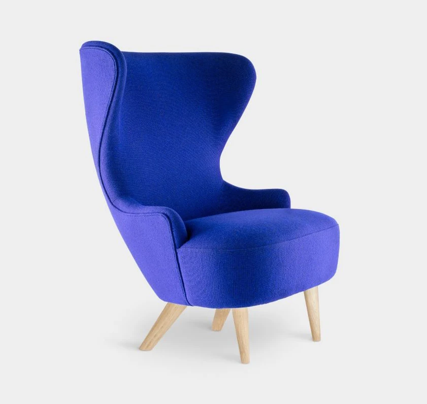  Стул Wingback из бархатной ткани/мебель для гостиничного проекта/стул