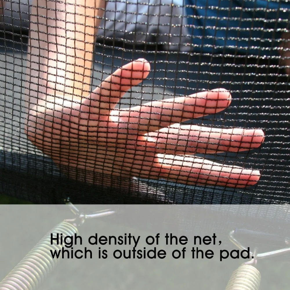 Garden 14ft round big outdoor trampoline tent with enclosure and basketball hoop