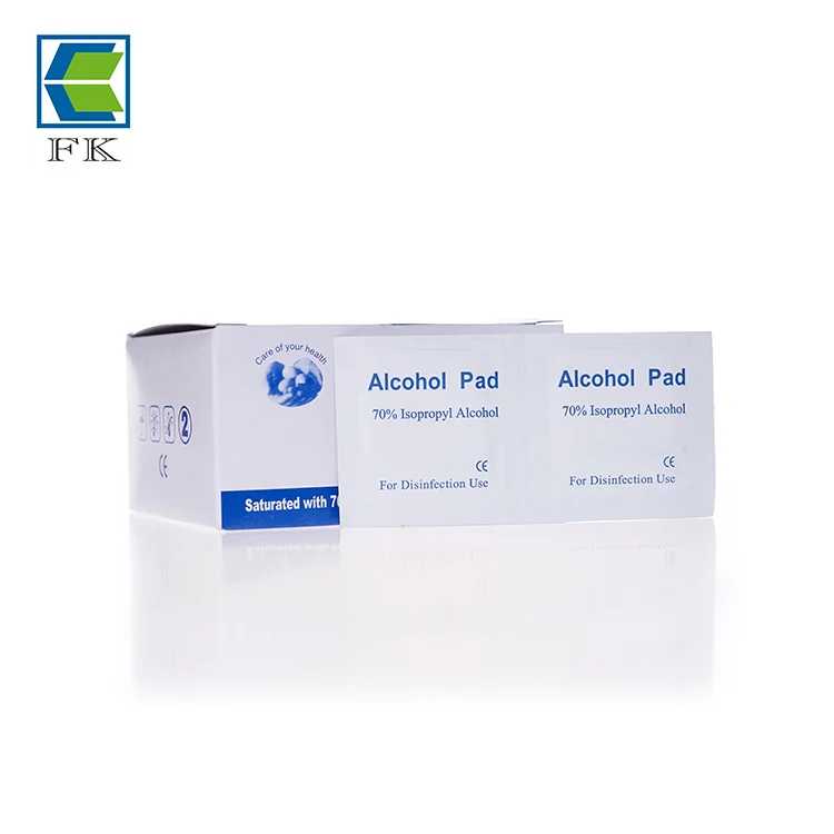 
alcohol pad for disinfection use 