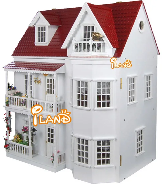 iland miniatures Doll house dollhouse Miniature Villa WH013B