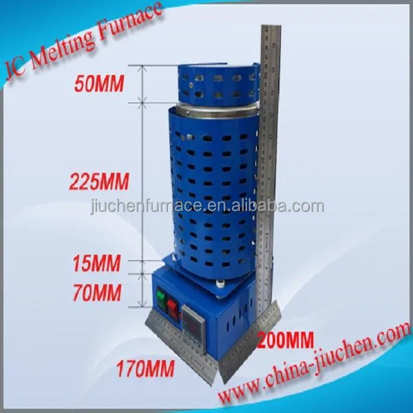 Industrial Electric Induction Copper Aluminum Melting Furnace Price