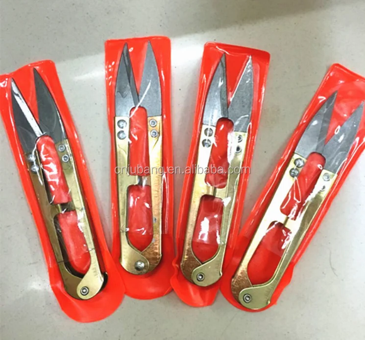 Оптовая продажа, U-образные ножницы для вышивки крестом, швейные инструменты, ножницы для ниток