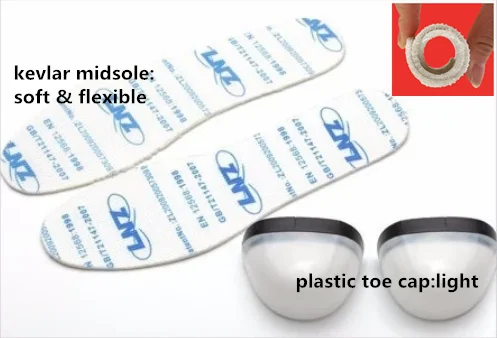 Good price factory direct sell anti smashing composite toecaps kevlar midsole casual safety shoes