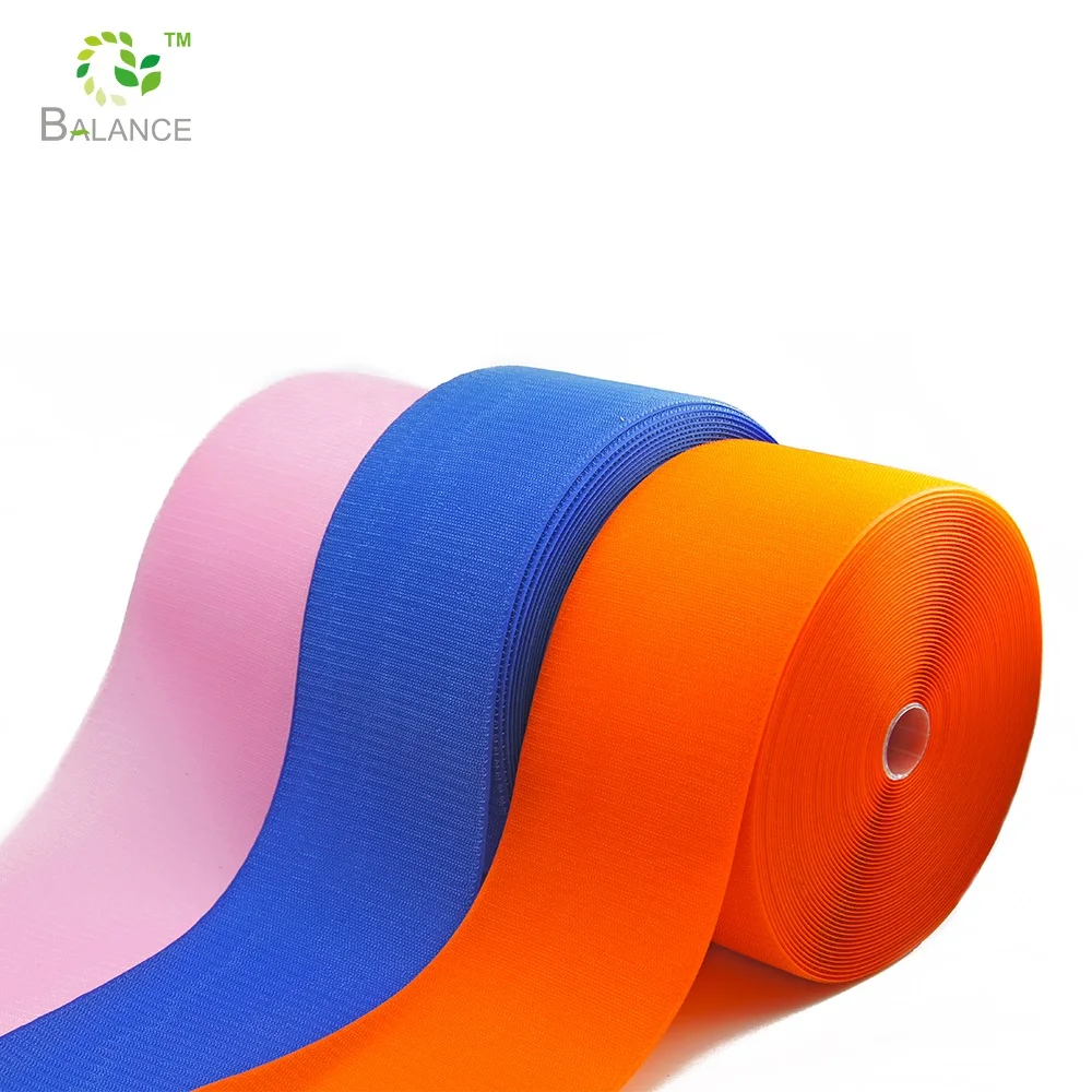 custom sizes stretch hook loop fastener tape/fabric magic tape