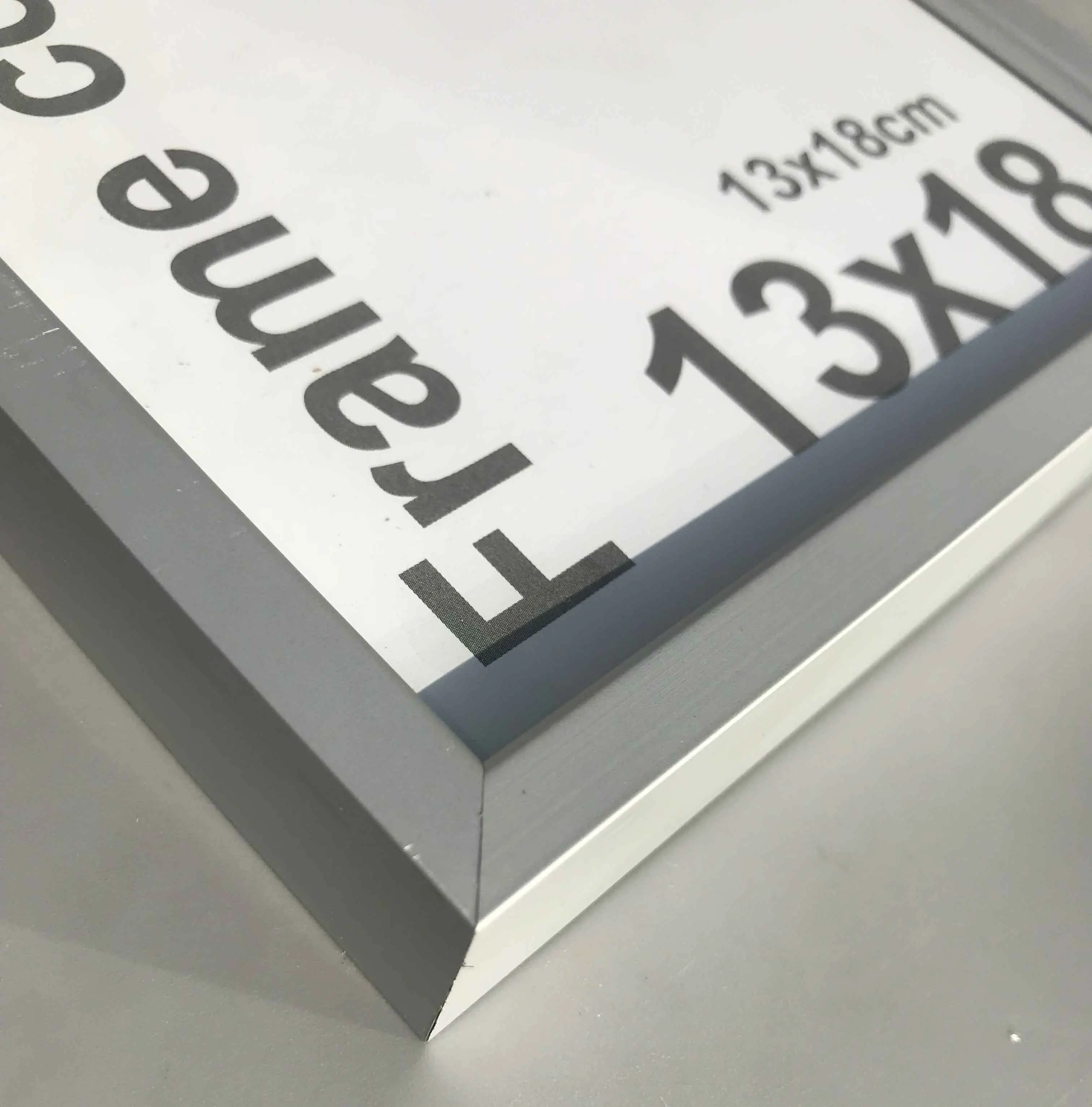 Gold photo frame, Wall picture frame kit, Aluminum oxidation moulding