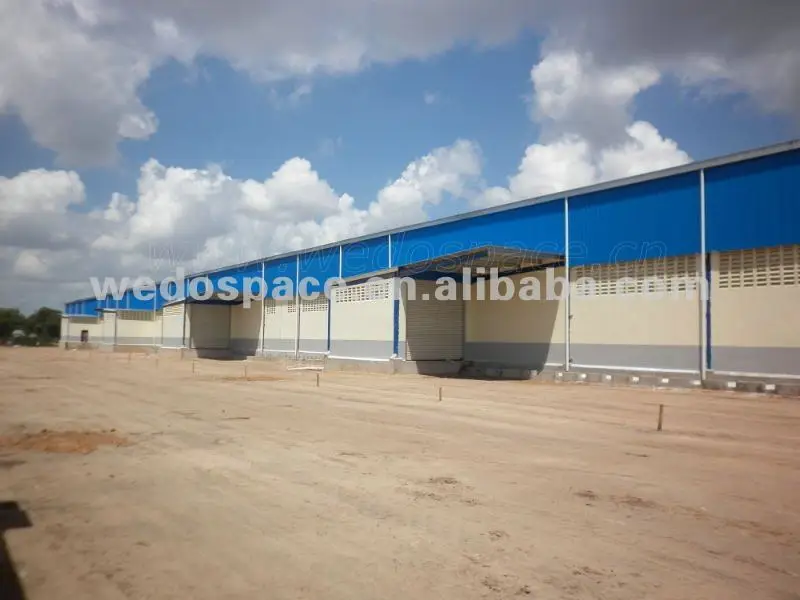 Сварная стальная конструкция здания