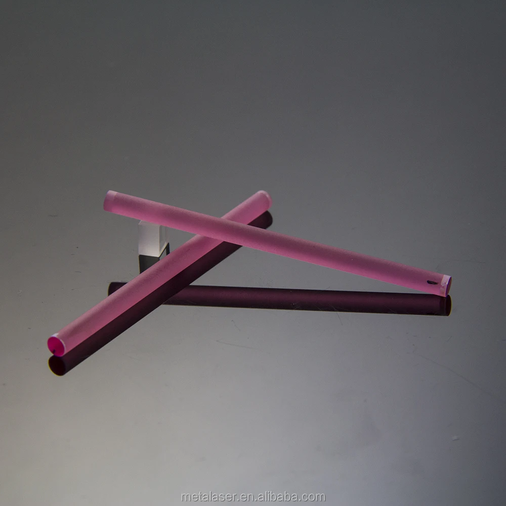 Laser crystal Erbium-Doped YAG rod used in laser skin