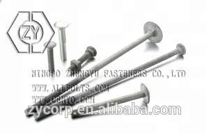 
Pole line hardware/machine bolt /square head bolt 