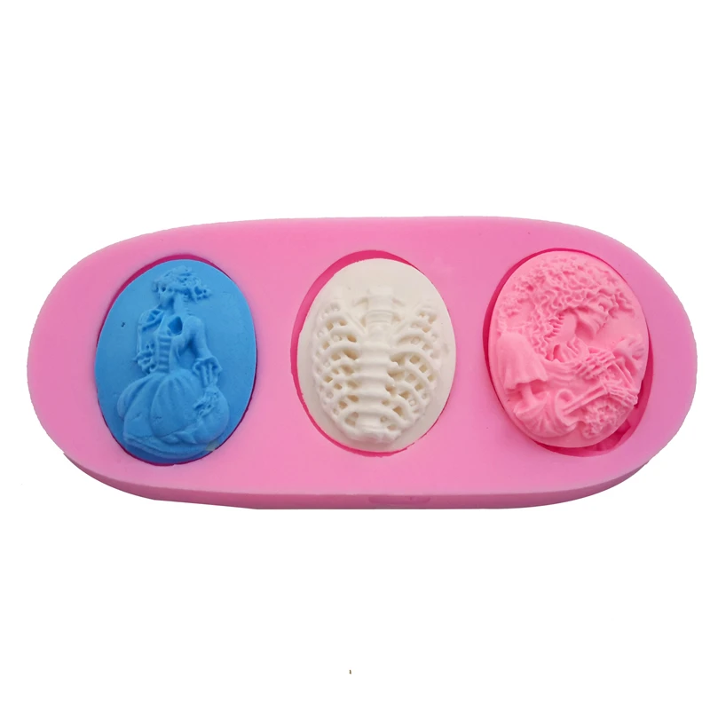 Halloween Series Fondant Cake Decoration Silicone Mold DIY Cupcake Silicone Tools