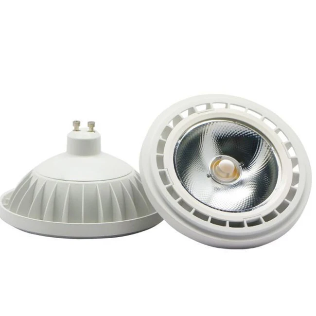 Benory 12W Dimmable ar111 downlight Recessed Ceiling Lights GU10 ES111 25degree COB Spotlight LED AR111