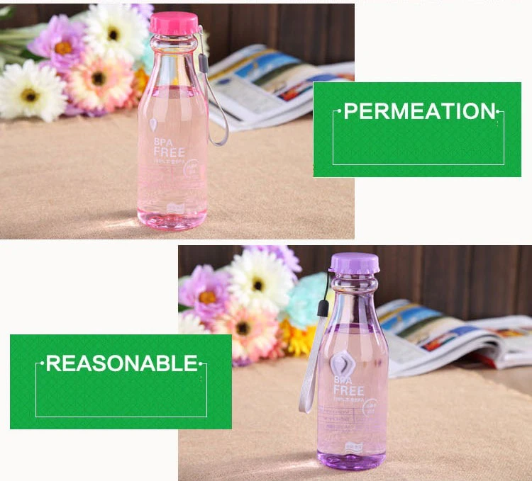 
High-quality plastic portable drop does not break plastic bottle leak-proof plastic cups 