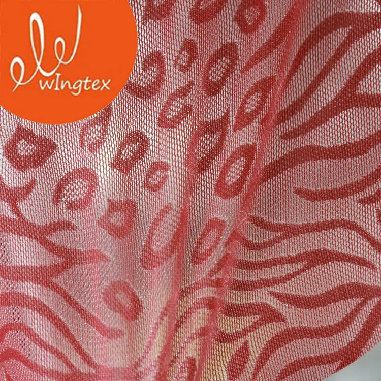 Fabric textiles130gsm Noly73% Spandex27% leopard jacquard soft elastic for underwear (62065051983)