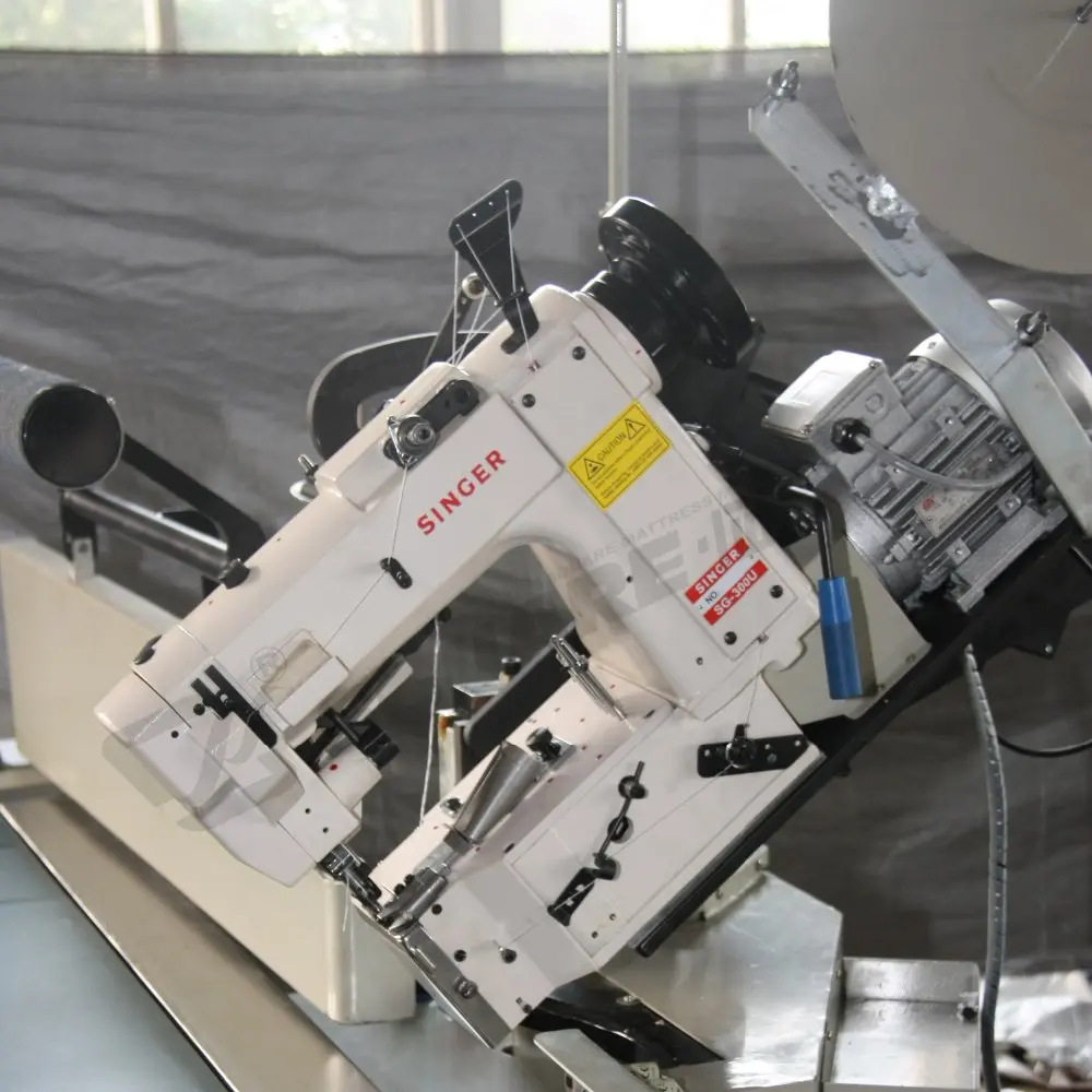 automatic flipping tape sewing machine