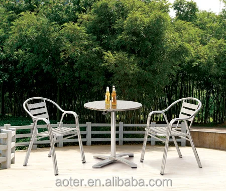 
Trade assurance double leg aluminum chair outdoor 