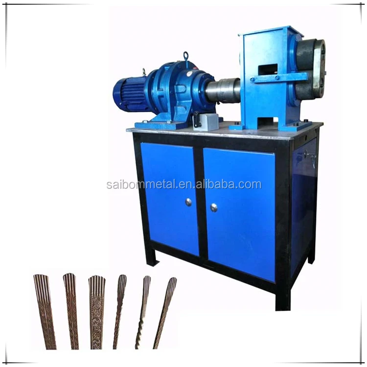 forged end forming mill, wrought iron fishtails making machine