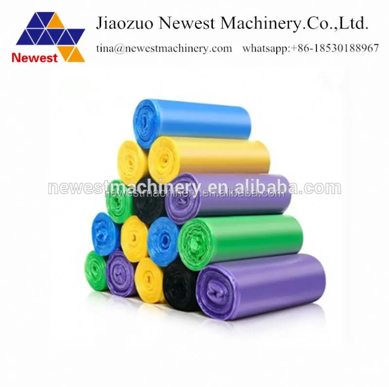 
Heavy duty folded garbage bag making machine price ,poly roll garbage bag making ,plastic garbage bag machinery 