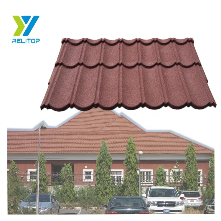 Galvanized corrugated roof sheet/stone coated metal tiles in kerala/roofing tile