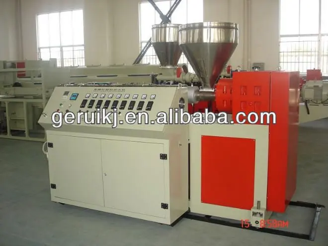 PE pipe extruder plastic pipe production line