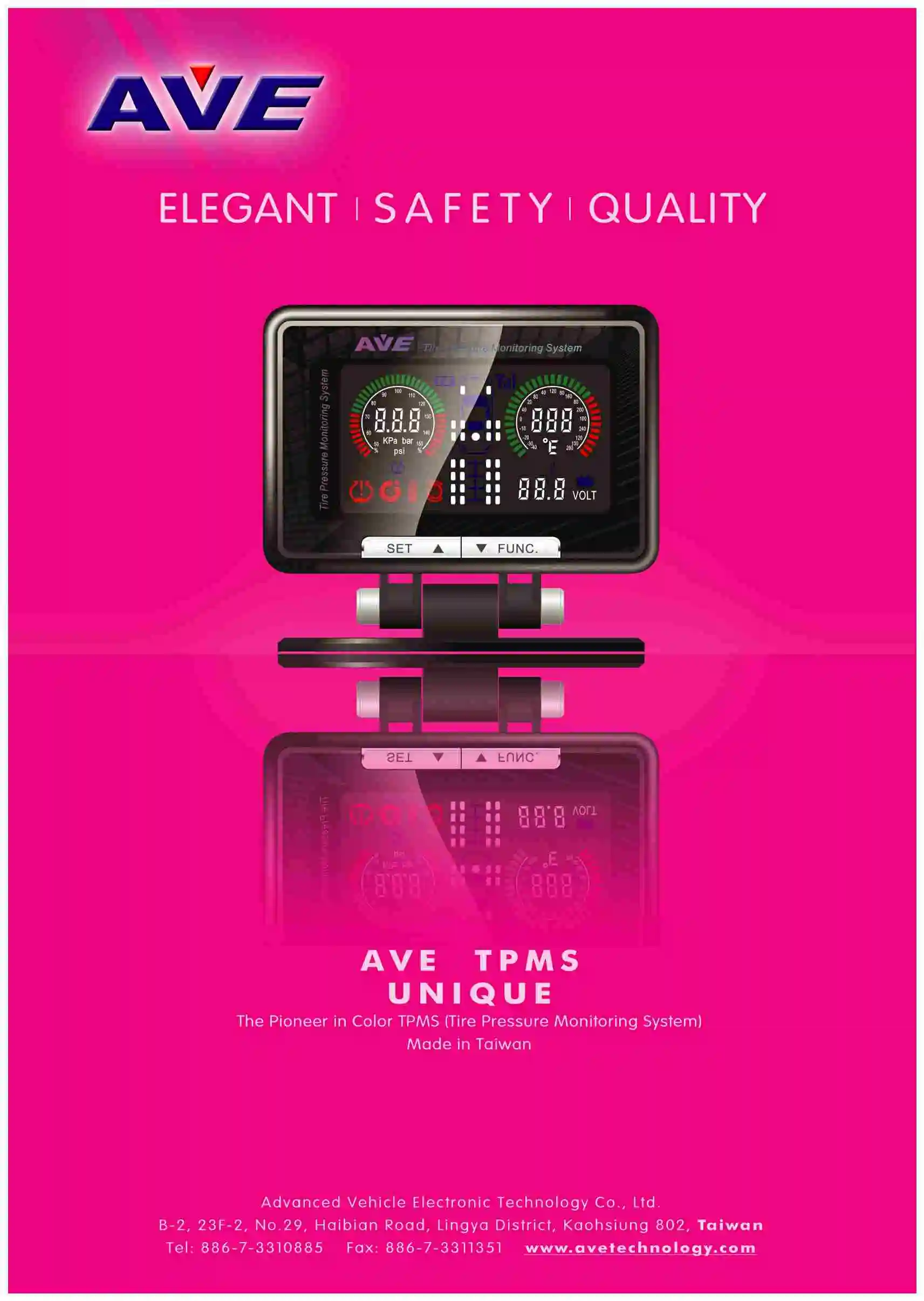 Best Quality AVE TPMS Sensor Tire Pressure Monitoring System for Fleetwood