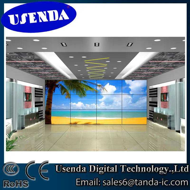 55 дюймов проекта использования супер ясно высокой четкости крытый привело видеостены