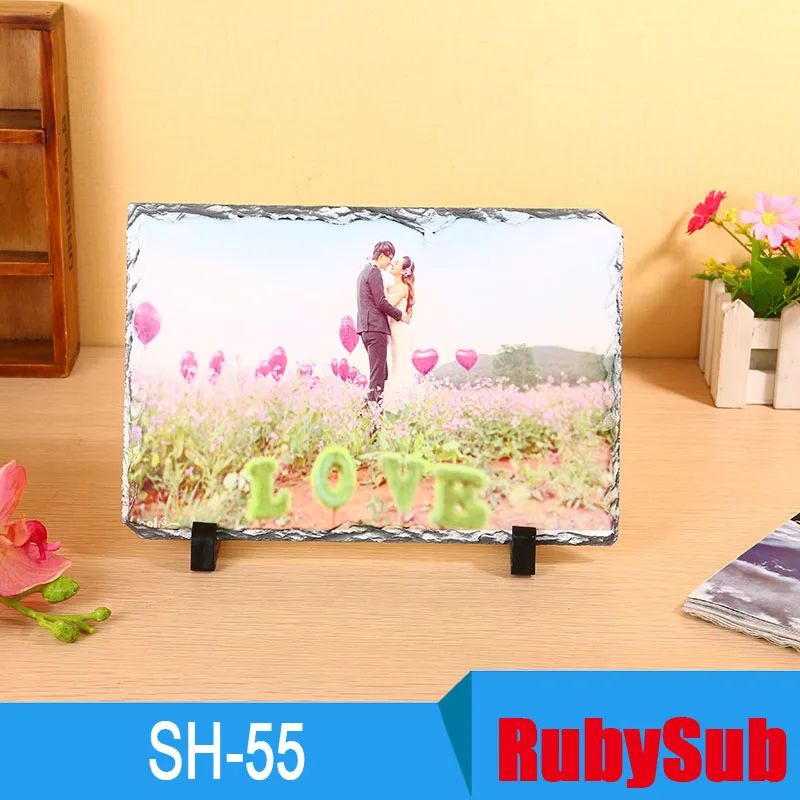 SH-55 18*26 см пользовательский сублимационный глянцевый/Матовый Шифер для дисплея/украшения/свадьбы