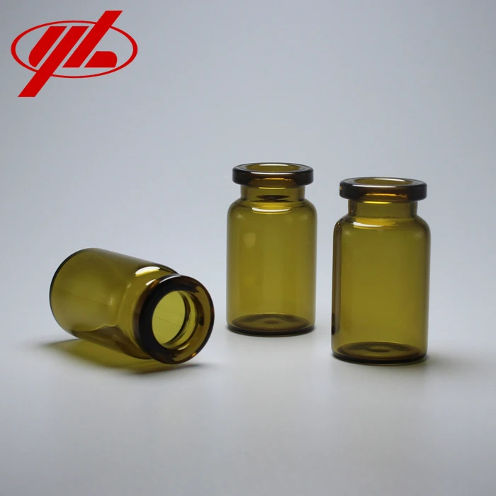GMP Сертифицированный Pharma Янтарный ISO 6R 6 мл низкий боросиликатный стеклянный флакон оптом