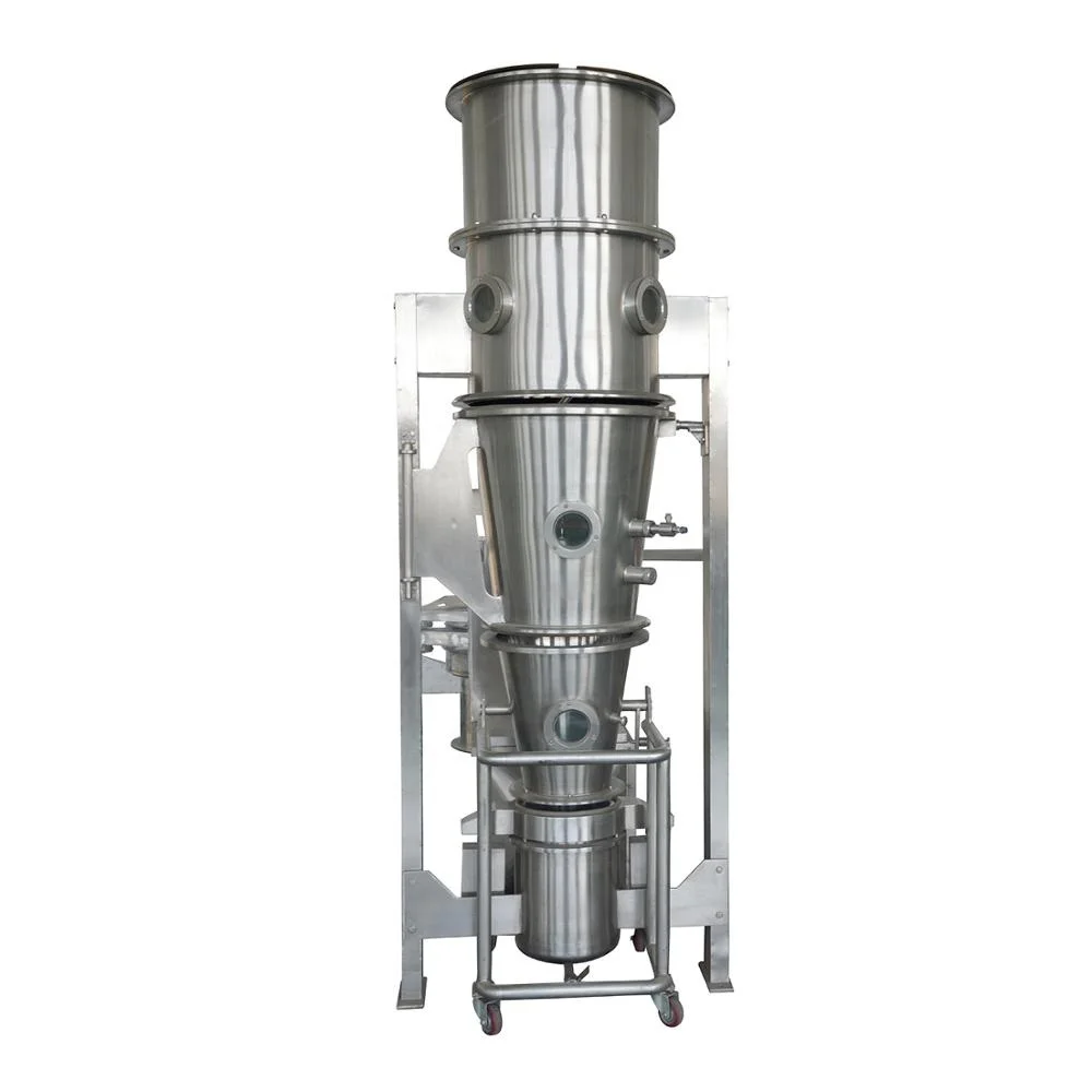 Pharmaceutical Lab Use Mini Fluidized Bed Drying Granulator Fluid Bed Dryer