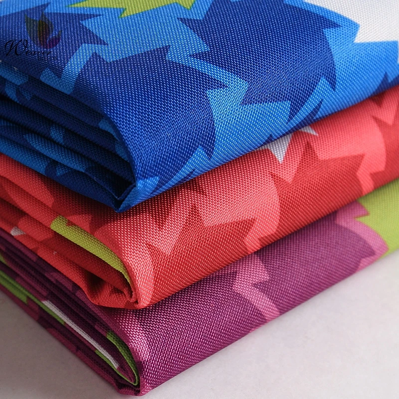 Print School Bag Fabric Clear Polyester Plain 300D Oxford Fabric Printed PVC Trolley Case Fabric