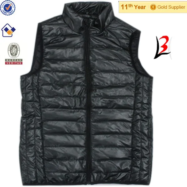
good quality waterproof men winter outdoor vest / waistcoat jacket 