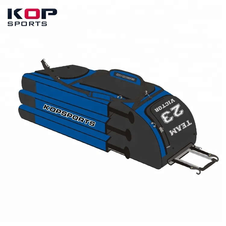 
2021 KOP SPORTS High Quality Best Softball Wheeled Baseball Bag With Shoe Compartment 