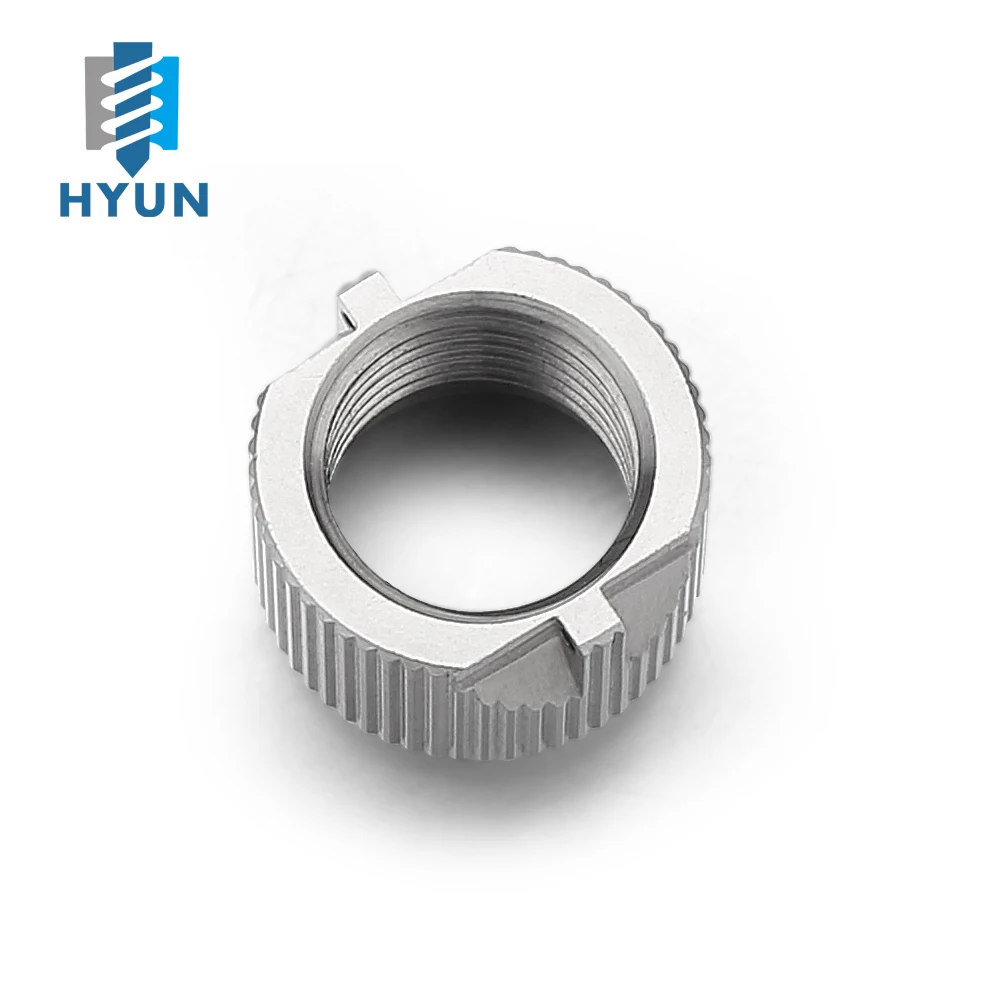 
Special Knurled Round Stainless Steel Rebar Nut 