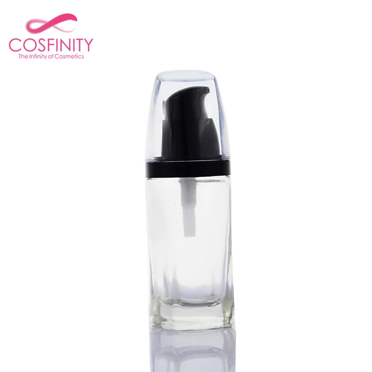 CP07-0002 Professional cosmetic packaging supplier glass bottle foundation bottle liquid