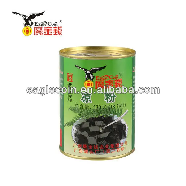 Delicious Grass Jelly Chin Chow Asian Specail Drink