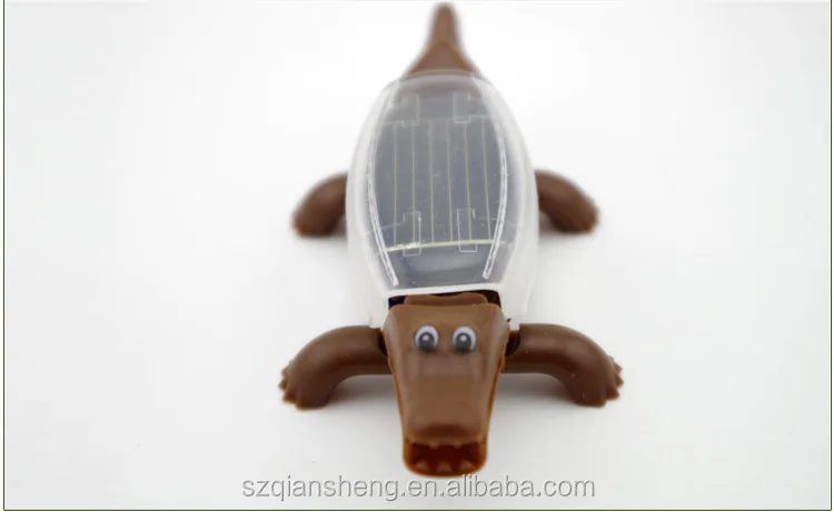 Mini Solar Powered Energy Educational Toy Solar Powered Crocodile Toys