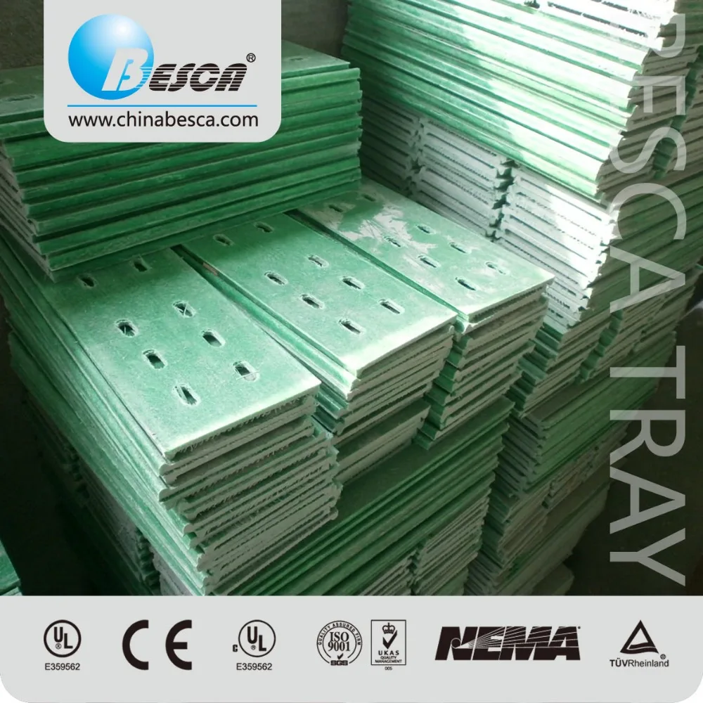 Glass Fiber Reinforced Plastics GRP Cable Trays