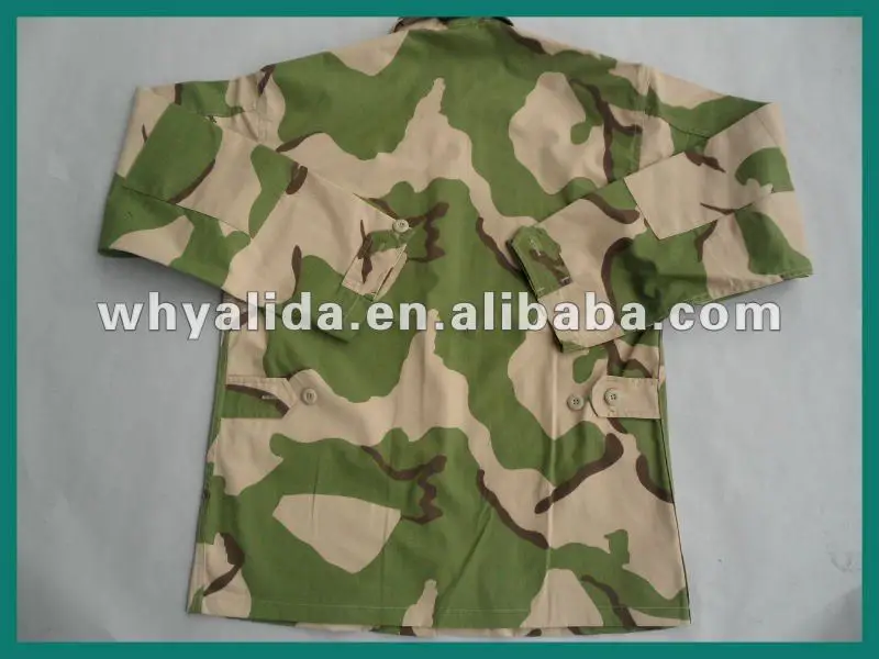 Nigeria BDU 3 цветные камуфляжные боевые комплекты с кепкой