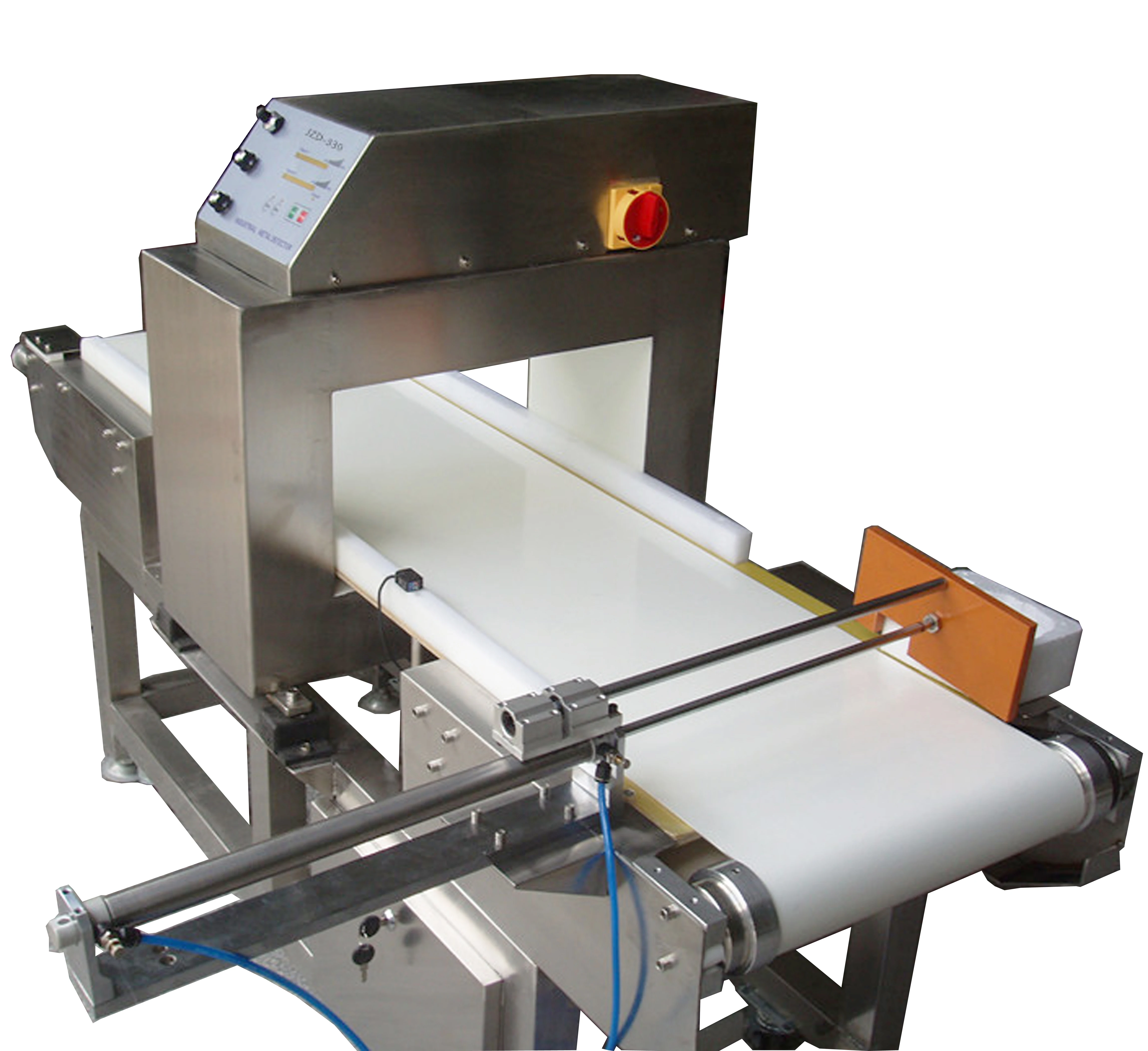 Online Metal Detector for dry and wet products,metal detector for packed and upacked products JZD-330