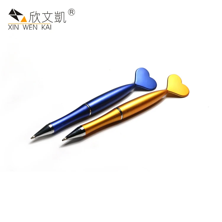 
School Stationery Innovative Custom Heart Shape Ball Point Pen With Darts heart shape stylus pen stylus pen with fine tip 