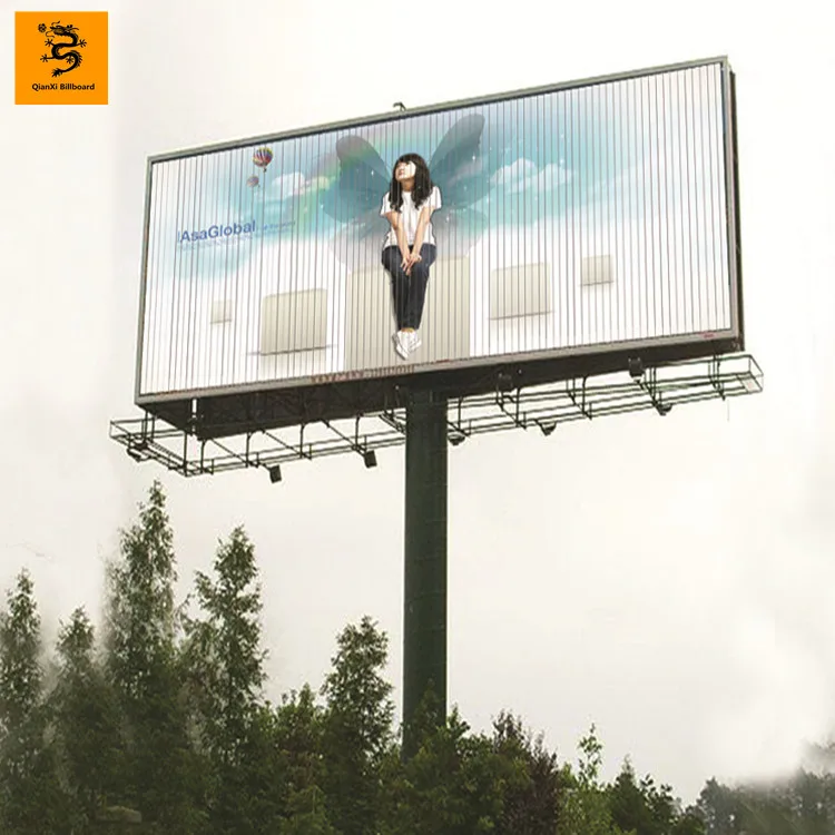 Best quality outdoor advertising revisionist billboard advertising structure design