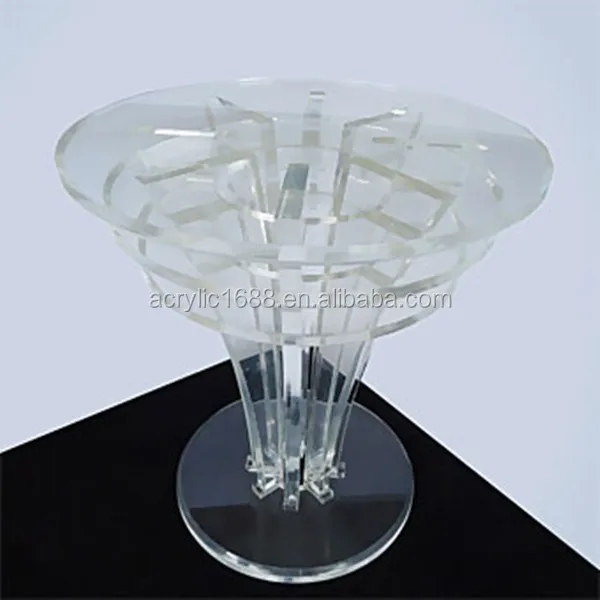 Customized clear acrylic expensive living room furniture