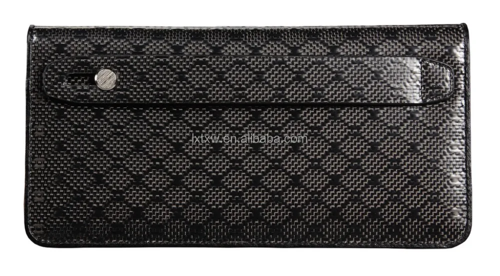 Высокое качество углеродное волокно hangbag, углеродное волокно бумажник, популярный дизайн углеродное волокно кожаная сумка, деловой мужской бумажник