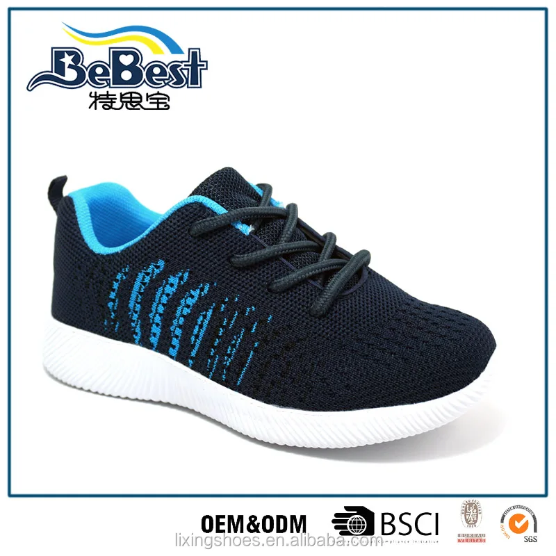 
2017 new style best quality flyknit sport shoes boy sneakers 