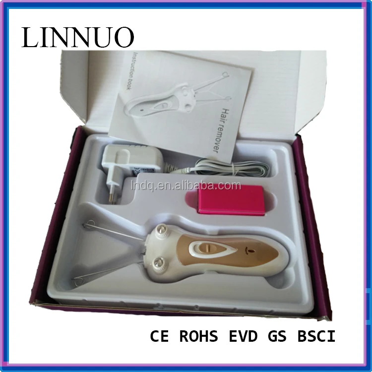 
Butterfly Hair Removal Rechargeable Epilator Shaver Epilator System Thread Machine 