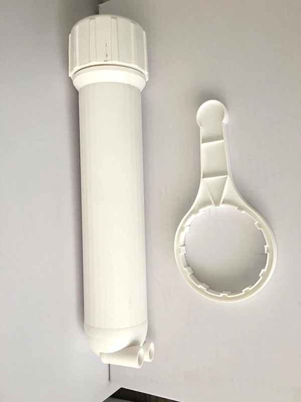 china supplier new product low price 400g White plastic ro membrane housing