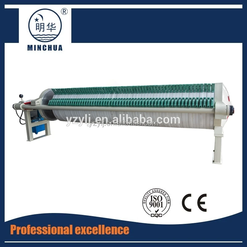 
circular wax filter press 
