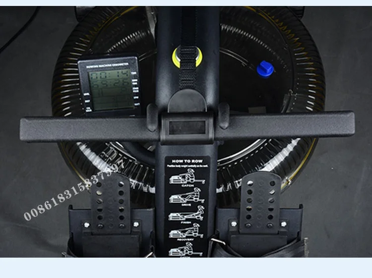 Hot sales commercial fitness gym equipment YW-D001 water rowing machine