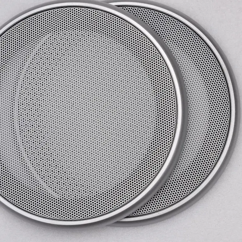 
punching plate wire meshes/ decorative speaker cover grille with micro hole perforated/dust and sound enclosure 