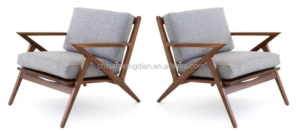 Soto Apartment Z Shape Wooden Lounge Chair HDL2006